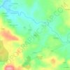 Topografische kaart Frieiro, hoogte, reliëf