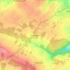 Topografische kaart Favrieux, hoogte, reliëf