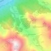Topografische kaart Vallone di Mascognaz, hoogte, reliëf