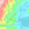Topografische kaart Sihuik Kuik, hoogte, reliëf