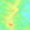 Topografische kaart Le Treuil Arnaudeau, hoogte, reliëf