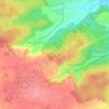 Topografische kaart Zeilberg, hoogte, reliëf