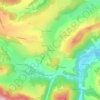 Topografische kaart La Bataille, hoogte, reliëf