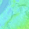 Topografische kaart Hoge Enk, hoogte, reliëf