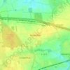 Topografische kaart Breitenfeld, hoogte, reliëf