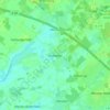 Topografische kaart Hollwege, hoogte, reliëf