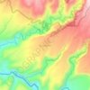 Topografische kaart Igmaya-an, hoogte, reliëf