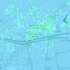 Topografische kaart Hazerswoude-Rijndijk, hoogte, reliëf