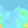 Topografische kaart Alykanas, hoogte, reliëf