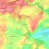 Topografische kaart Himeling, hoogte, reliëf