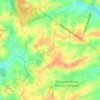 Topografische kaart L'Herse, hoogte, reliëf