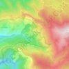 Topografische kaart Mijavols, hoogte, reliëf