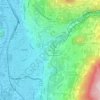Topografische kaart Mesiano, hoogte, reliëf