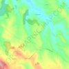 Topografische kaart La Grélarié, hoogte, reliëf