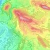 Topografische kaart Capiago, hoogte, reliëf