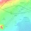 Topografische kaart Taveta, hoogte, reliëf