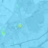 Topografische kaart Oud Verlaat, hoogte, reliëf