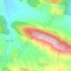 Topografische kaart Torla, hoogte, reliëf