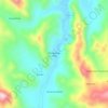 Topografische kaart Pacobamba Alto, hoogte, reliëf