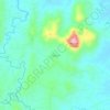 Topografische kaart Paitan, hoogte, reliëf