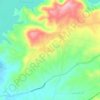 Topografische kaart Al-Bahluliya, hoogte, reliëf