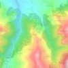 Topografische kaart Maraghna, hoogte, reliëf