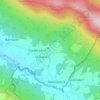 Topografische kaart Höfing, hoogte, reliëf