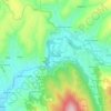Topografische kaart Murtinheira, hoogte, reliëf