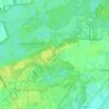 Topografische kaart Holtinge, hoogte, reliëf
