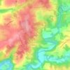 Topografische kaart Puy de Chat, hoogte, reliëf