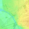 Topografische kaart Plancieux, hoogte, reliëf