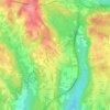 Topografische kaart Veruno, hoogte, reliëf