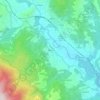Topografische kaart Filicaia, hoogte, reliëf