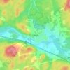 Topografische kaart Knäred, hoogte, reliëf