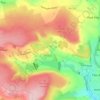 Topografische kaart Haslingden Grane, hoogte, reliëf