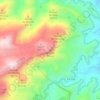 Topografische kaart el Garbí, hoogte, reliëf