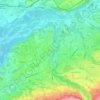 Topografische kaart Farra, hoogte, reliëf
