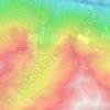 Topografische kaart Bissorte, hoogte, reliëf