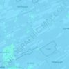 Topografische kaart Gouwe, hoogte, reliëf