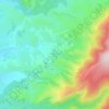 Topografische kaart Matalindo de Juarros, hoogte, reliëf