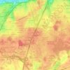 Topografische kaart Le Télégraphe, hoogte, reliëf