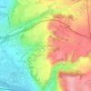 Topografische kaart La Grande Verchère, hoogte, reliëf