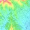 Topografische kaart Colle del Lupo, hoogte, reliëf