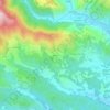 Topografische kaart Bezzo, hoogte, reliëf