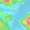 Topografische kaart Tavernola, hoogte, reliëf