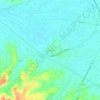 Topografische kaart Monsigliolo, hoogte, reliëf