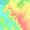 Topografische kaart Rimenoux, hoogte, reliëf