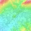 Topografische kaart Clavaillan, hoogte, reliëf