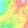 Topografische kaart Lameira, hoogte, reliëf