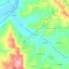 Topografische kaart Ponte da Assamassa, hoogte, reliëf